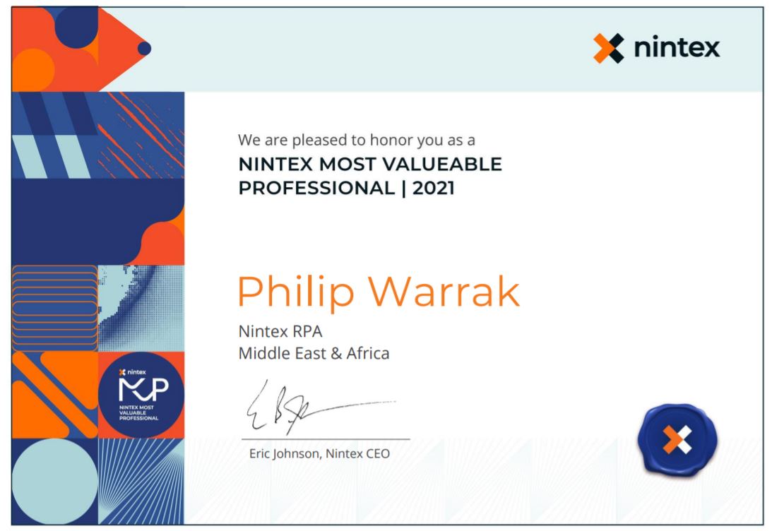 phillip warak - nintex